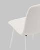 Стул Stool Group Одди AV 406N-201-KP3-02 белый, белые ножки, экокожа фото 8