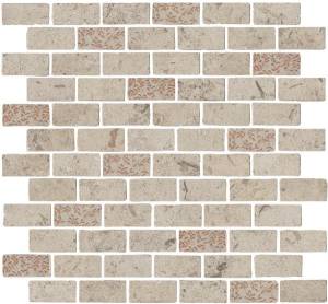 Мозаика Kerama Marazzi Про Лаймстоун Антика MBD014 бежевый матовый 32x30