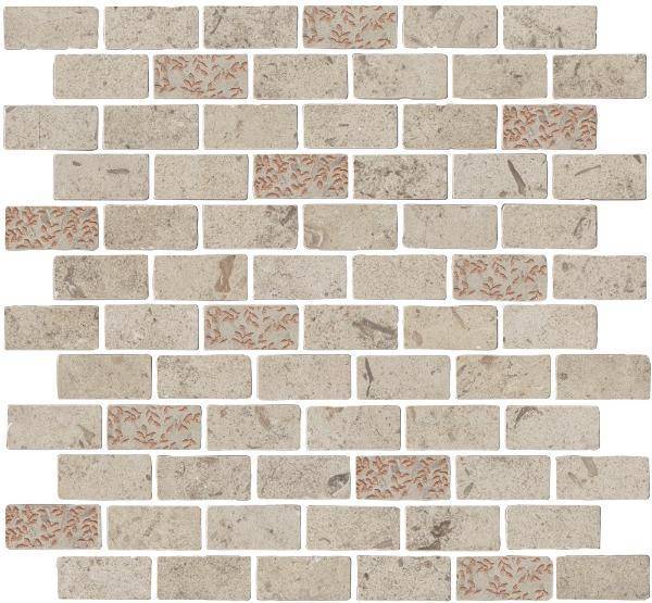 Мозаика Kerama Marazzi Про Лаймстоун Антика MBD014 бежевый матовый 32x30