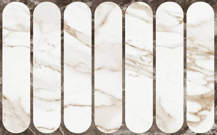 Керамическая плитка Gracia Ceramica Капелла 010100001556 белый низ 03 25x40