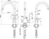 Комплект Paulmark PM317850-GRM серый металлик + Смеситель Paulmark Essen Es213211-402 для кухонной мойки, серый металлик фото 5