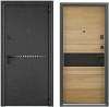 Входная стальная дверь Torex DELTA PRO MP 3920666 Черный шелк/ПВХ Дуб Янтарь Горизонт 2000x880