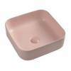 Раковина AQUAme AQM5011MP накладная, 40 см, розовая матовая