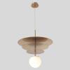 Светильник подвесной Crystal Lux Uva SP1.3 Brass