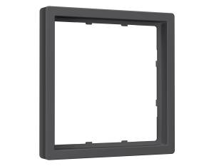 Рамка 1-постовая Ambrella Volt Sigma SF150801 графит мягкое касание