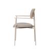 Стул Stool Group Doe FDC7387 OTE-CL-421 F13 коричневый бежевые ножки фото 4