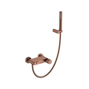 Смеситель для ванны Boheme Stick 123-BRB.4 Brushed Bronze Spirale