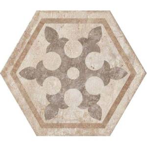 Декор Fioranese Heritage HET1EX Deco Exagon Texture 1 Nat 34.5x40