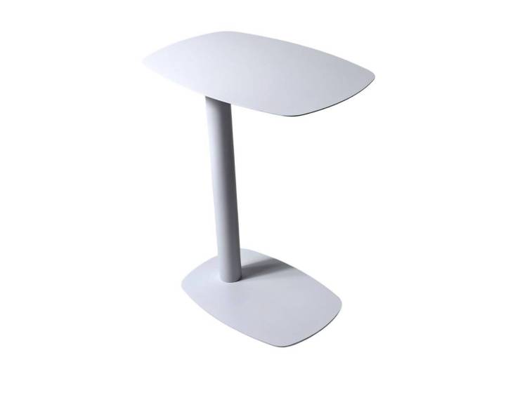 Стол журнальный Stool Group Eanna S MT-190S DB-021 белый, металл 42x28x51