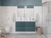 Тумба с раковиной BelBagno UNO 120 подвесная, Голубой Матовый фото 5