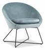 Кресло Stool Group Колумбия DOUMBIA HLR-60 пыльно-голубой