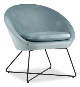 Кресло Stool Group Колумбия DOUMBIA HLR-60 пыльно-голубой