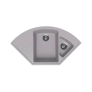 Кухонная мойка Ulgran Quartz Marta 1000-04 платина