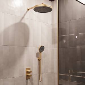 Душевой комплект Vincea Domus VSFW-5DM0BG встраиваемый, 2 режима, брашированное золото