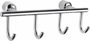 Вешалка Wonzon & Woghand WW-9382-4 с 4 крючками, хром