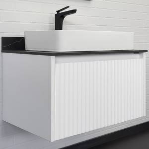 Тумба с раковиной Comforty Марсель-75 00-00013396 белый