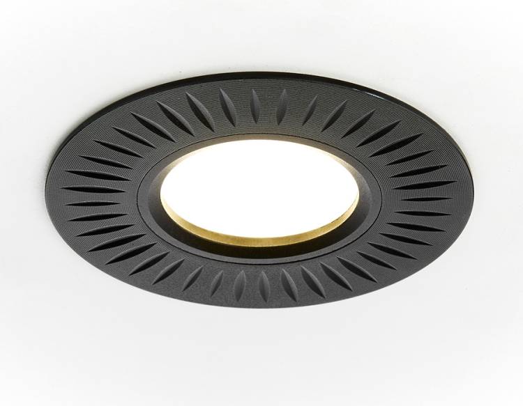 Встраиваемый точечный светильник Ambrella light Organic Spot A507 BK