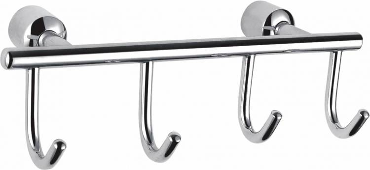 Вешалка Wonzon & Woghand WW-9382-4 с 4 крючками, хром