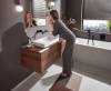 Смеситель для ванны с душем Hansgrohe Vivenis 75415670 матовый черный фото 4