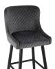 Стул барный Stool Group Ститч MC15B VELVET HLR-21 DUAL серый фото 5
