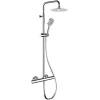 Душевая система Remer Elegance EQ32A8MPUFM30 хром, с термостатом