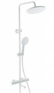 Душевая стойка Wonzon & Woghand WW-B3069-MW с термостатом, белый