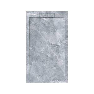 Поддон для душа Esbano Luxe ESP-LM128VG мрамор серый, 80x120