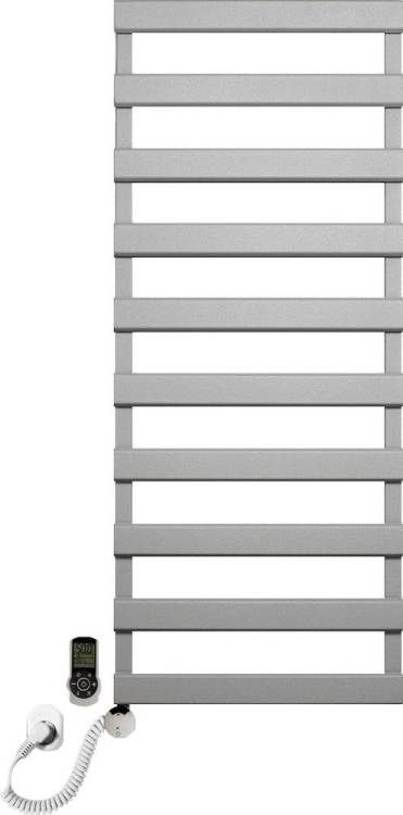 Полотенцесушитель электрический Luxrad Scala New 065488 123х50 L, серый, терморегулятор selmo smart programm с пультом