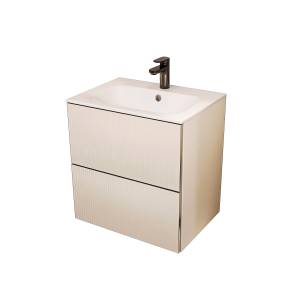 Тумба с раковиной Terminus Euromix EUR10602900101OSL айвори, 60x62