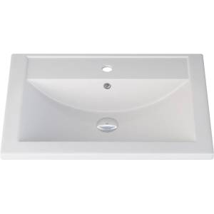 Раковина Uperwood Foster Quartz 291030051 белая матовая, жасмин, 60x45.5 Раковина Uperwood Foster Quartz 291030051 белая матовая, жасмин, 60x45.5