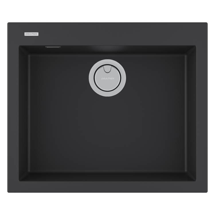 Мойка кухонная Paulmark Decoration 60 PM936051-AN Антрацит, 60x51