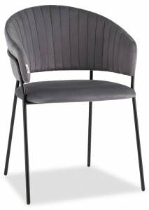Стул Stool Group Бруно AV 433-Sgr-08 велюр серый