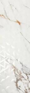 Керамическая плитка Porcelanite Dos Firenze 1219 Calacatta Gold Rel Geo Ret 40x120