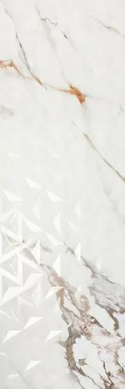 Керамическая плитка Porcelanite Dos Firenze 1219 Calacatta Gold Rel Geo Ret 40x120