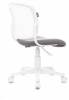Кресло компьютерный Бюрократ CH-W296NX 1863654 Белый Серый фото 4