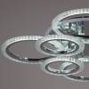 Потолочная светодиодная люстра Reluce 09812-3.3-4+4D CR (RGB) фото 6