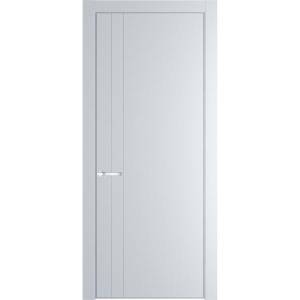 Межкомнатная дверь Profil Doors 12 PA полотно Вайт, профиль серебро, алюминиевый молдинг 3мм 700x2000
