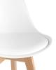 Набор из 4 стульев Stool Group Frankfurt Y863 white X4 белый фото 6