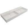 Раковина Cezares Molveno CZR-MIL-120-2-LVB белый, 120x46.5x14.5 фото 2