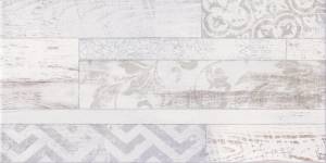 Керамическая плитка Global Tile San Remo GT13VG Геометрия Белый 50x25