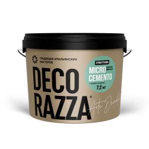 Микроцемент Decorazza Microcemento Struttura MC10-25 серый крупная фракция (Struttura 5.4 кг + Legante 1.8 кг) 7.2 кг