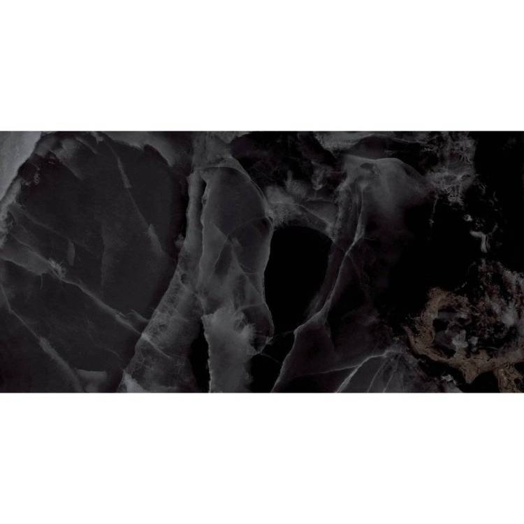 Керамогранит Laparet Andora Black Черный Полированный 60x120