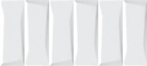 Керамическая плитка Cersanit Evolution EVG053 облицовочная рельеф кирпичи белый 20x44