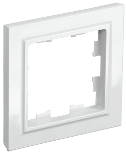Рамка 1-постовая IEK Brite BR-M12-K01-PRO белый