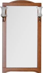 Зеркало Aquanet Луис 60 NEW темный орех