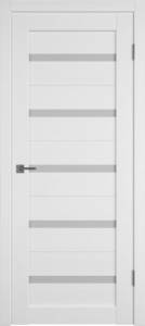 Межкомнатная дверь Владимирская Фабрика Дверей Atum 7 Snow стекло White Cloud 700x2000