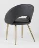 Набор из 2 стульев Stool Group Кензи KENZIE PU GREY X2 темно-серый, экокожа фото 6