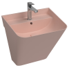Раковина Isvea Sott'Aqua 10SQ37002SV-2S лососевый матовый, 50x42 фото 2