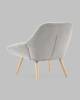 Кресло Stool Group Олби Страйпс QH-2805K 263-6 light grey светло-серый фото 5