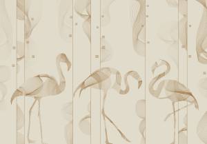 Фреска Ortograf Artline 34586 Graphic flamingos Флора FLN